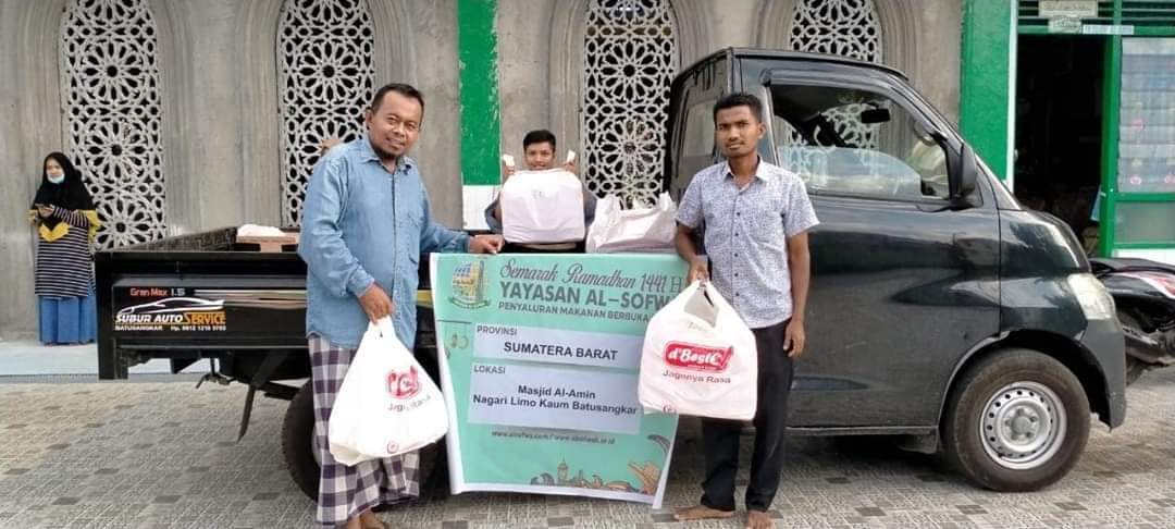 Read more about the article Penyaluran Distribusi Menu Buka Puasa Ramadhan 1441 H