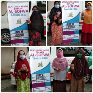 Read more about the article 🎁 Santunan Bulanan 50 Anak Yatim dan 50 Ibu Janda Binaan Al-Sofwa