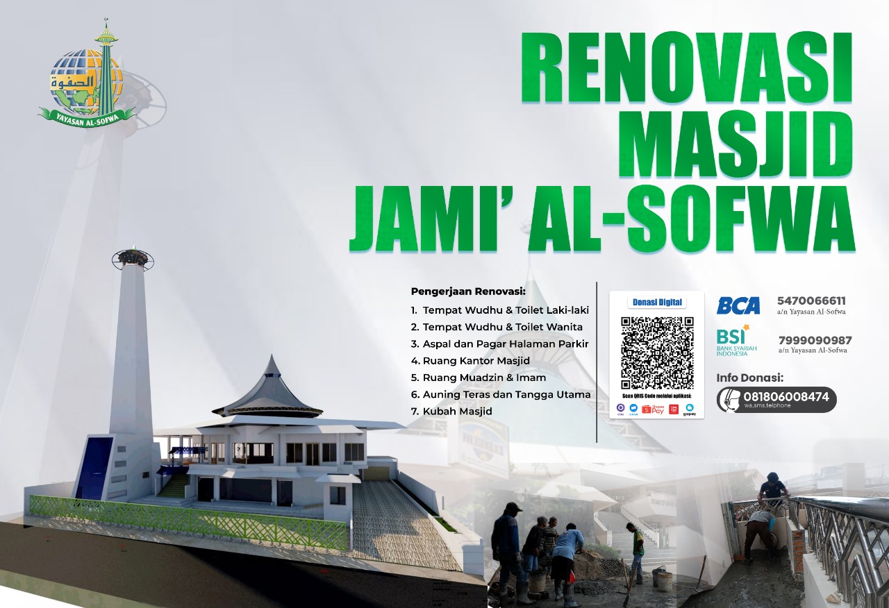 Wakaf Renovasi Masjid Jami’ Al-Sofwa
