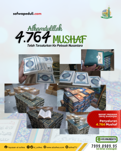 Read more about the article Report Penyaluran Mushaf Al-Quran Periode September-Oktober 2022