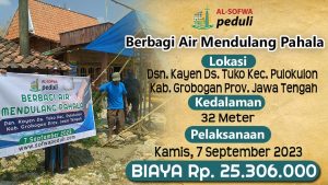 Read more about the article Berbagi Air Mendulang Pahala (Dusun Kayen Ds Tuko Kec. Pulokulon Kab. Grobogan Provinsi Jawa Tengah)