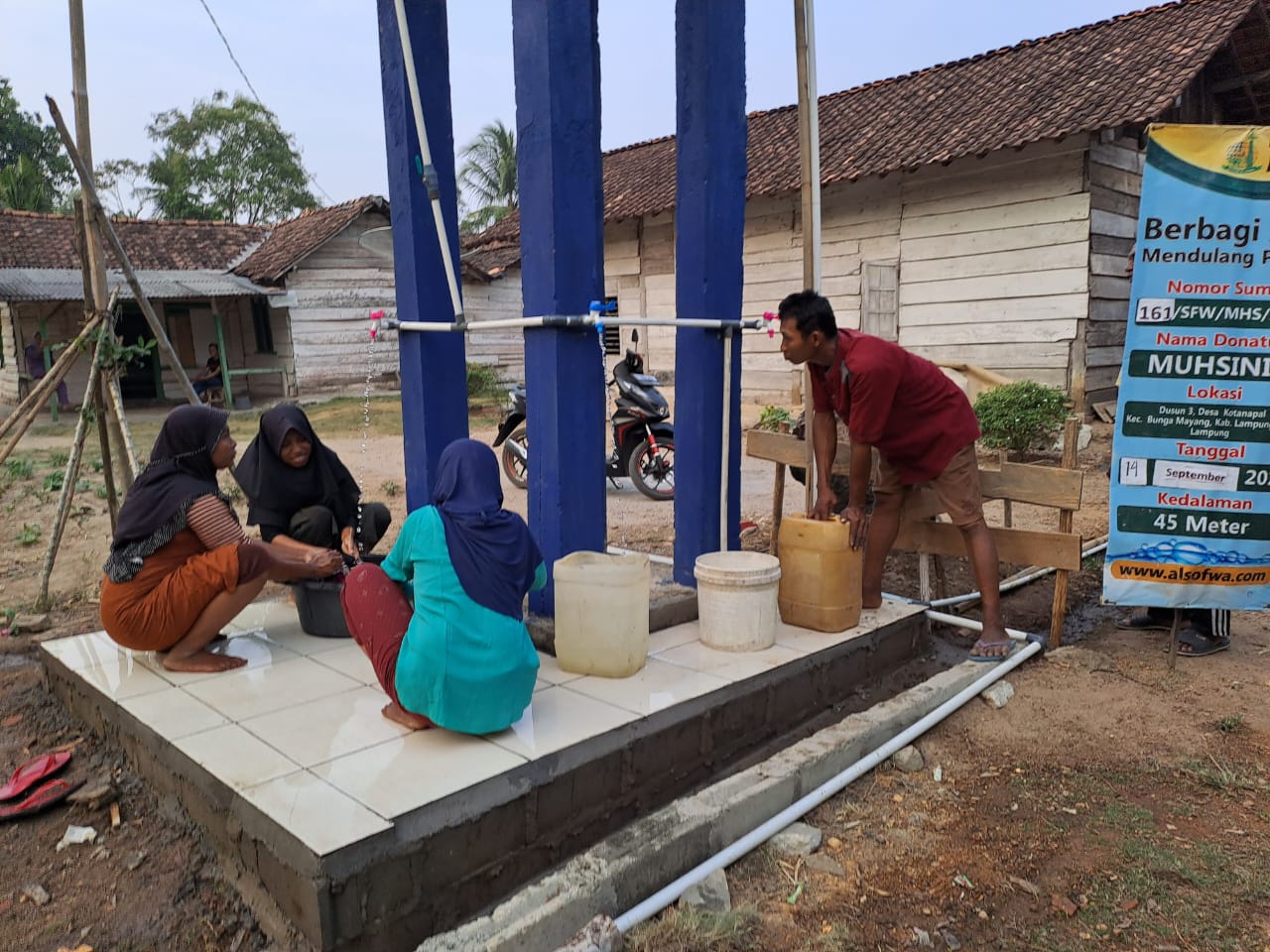 Read more about the article Pemanfaatan Air Bersih – Dusun 3 Rt. 02/03, Ds Kotanapal – Bunga Mayang Lampung Utara Prov. Lampung