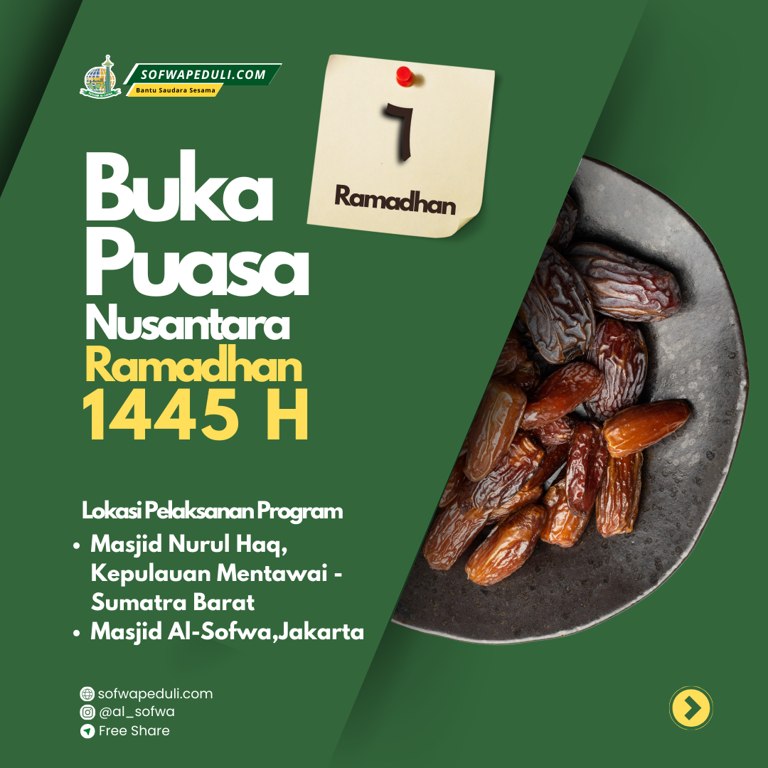 Read more about the article Satu Porsi Untuk Saudaraku 6 Ramadhan 1445 H
