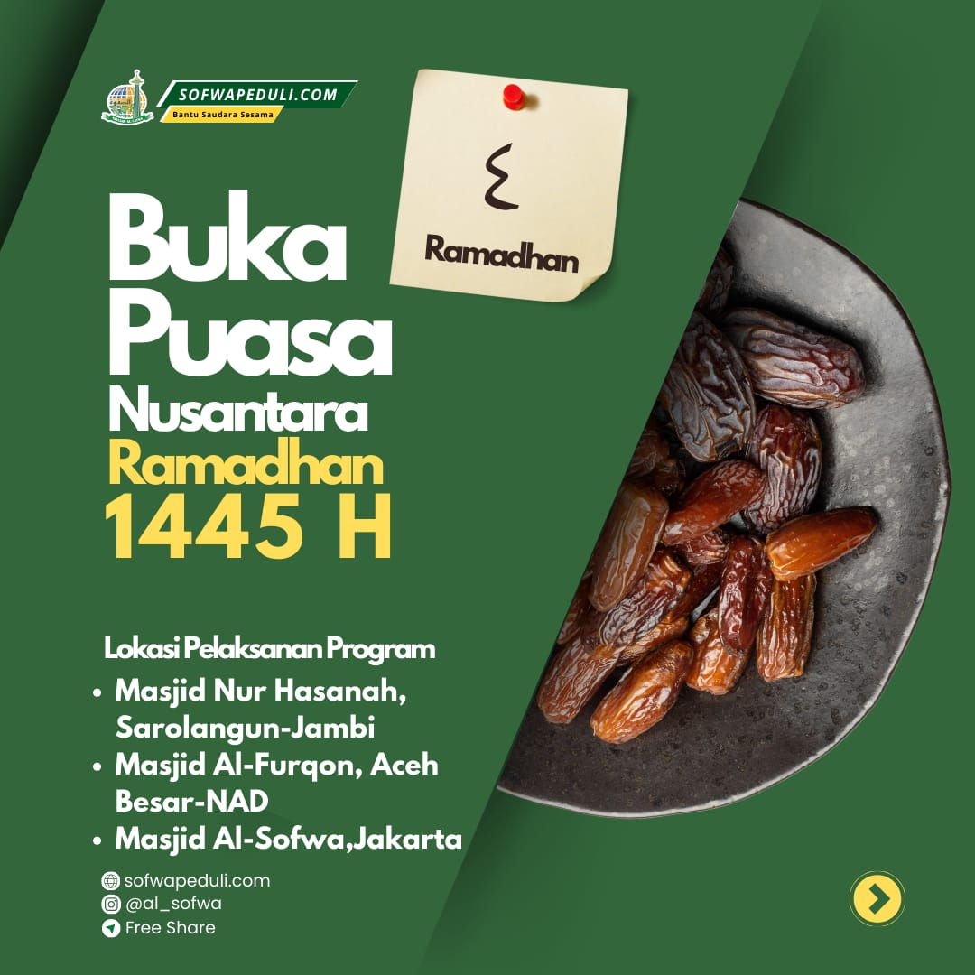 Read more about the article Satu Porsi Untuk Saudaraku 4 Ramadhan 1445 H
