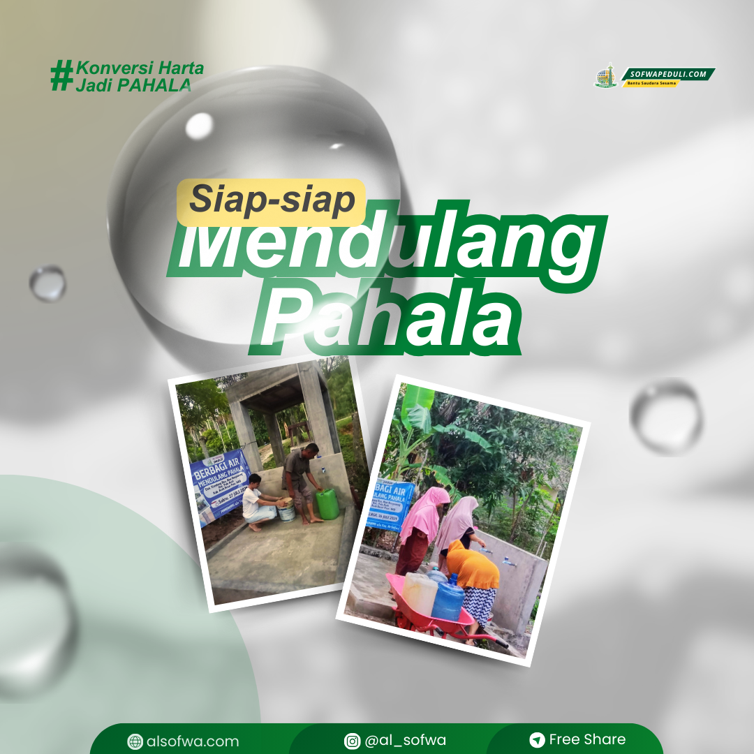 Jejak Kebaikan Wakaf Sumber Air Bersih No.169