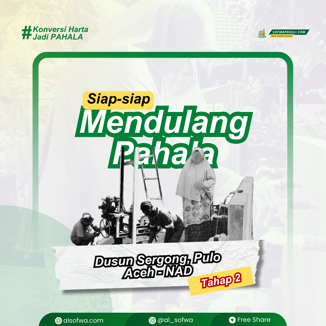 Jejak Kebaikan Wakaf Sumber Air Bersih No.168