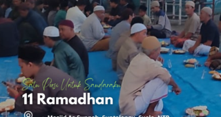 Satu Porsi Untuk Saudaraku 11 Ramadhan 1447 H