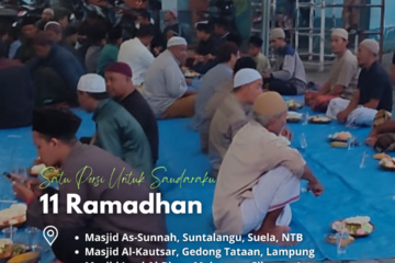 Satu Porsi Untuk Saudaraku 11 Ramadhan 1447 H