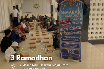 Satu Porsi Untuk Saudaraku 3 Ramadhan 1447 H