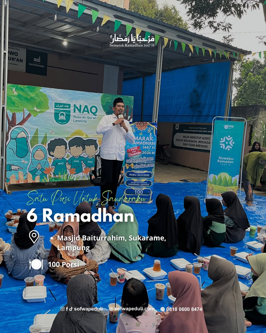 Satu Porsi Untuk Saudaraku 6 Ramadhan 1447 H